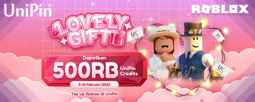 Top Up Roblox di Bulan Valentine dan Dapatkan Lovely Gift dari UniPin